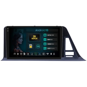 Navigatie 2K HUB64 Toyota CHR (2016-2020), 8GB RAM, Android 13, Octacore, Slot Sim 4G, DSP, GPS, Wi-FI, Carplay, Android Auto, USB, Bluetooth, Waze, Touchscreen, 9.5 Inch