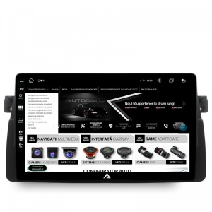 Navigatie BMW E46, Android 13, Z-Octacore , 8GB RAM , 256GB ROM, 9 Inch - AD-BGZ9008,AD-BGRKIT397 - Img 5