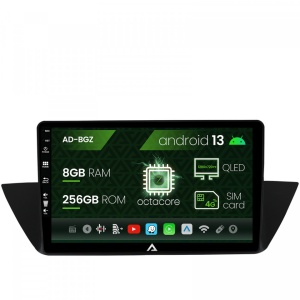 Navigatie BMW X1 (2009-2015), Android 13, Z-Octacore , 8GB RAM , 256GB ROM, 10.1 Inch - AD-BGZ10008,AD-BGRKIT394