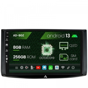 Navigatie Chevrolet Aveo (2006-2012), Android 13, Z-Octacore , 8GB RAM , 256GB ROM, 9 Inch - AD-BGZ9008,AD-BGRKIT245