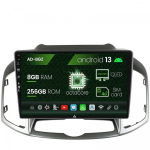 Navigatie Chevrolet Captiva (2011-2018), Android 13, Z-Octacore , 8GB RAM , 256GB ROM, 10.1 Inch - AD-BGZ10008,AD-BGRKIT247