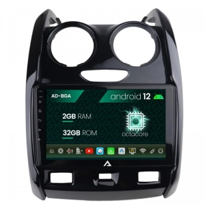 Navigatie Dacia Duster (2015-2020), Android 12, A-Octacore , 2GB RAM , 32GB ROM, 9 Inch - AD-BGA9002,AD-BGRKIT366V2
