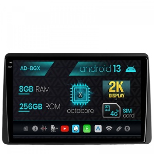 Navigatie Dacia Duster (2018,), Android 13, X-Octacore , 8GB RAM , 256GB ROM, 10.36 Inch - AD-BGX10008,AD-BGRKIT366