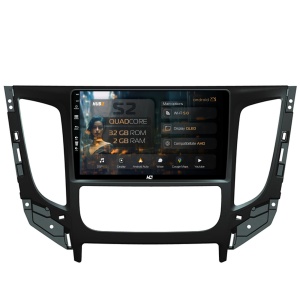 Navigatie HUB64 Mitsubishi Pajero (2016-2018), 2GB RAM, Android 13, GPS, Wi-FI, Carplay, Android Auto, USB, Bluetooth, Radio, Waze, Touchscreen, 9 inch