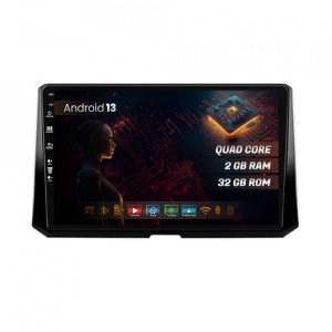 Navigatie HUB64 Toyota Corolla (2019-2023), 2GB RAM, Android 13, GPS, Wi-FI, Carplay, Android Auto, USB, Bluetooth, Radio, Waze, Touchscreen, 10.1 inch