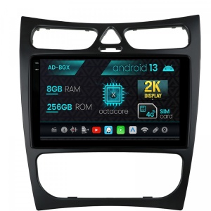 Navigatie Mercedes Benz CLK W209 (2000-2005), Android 13, X-Octacore , 8GB RAM , 256GB ROM, 9.5 Inch - AD-BGX9008,AD-BGRKIT416V2