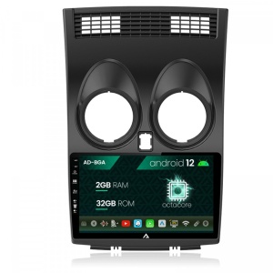 Navigatie Nissan Qashqai (2006-2014), Android 12, A-Octacore , 2GB RAM , 32GB ROM, 9 Inch - AD-BGA9002,AD-BGRKIT161
