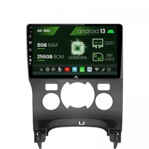 Navigatie Peugeot 3008,5008, Android 13, Z-Octacore , 8GB RAM , 256GB ROM, 9 Inch - AD-BGZ9008,AD-BGRKIT259