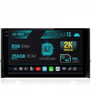 Navigatie Skoda Kodiaq, Android 13, X-Octacore , 8GB RAM , 256GB ROM, 10.36 Inch - AD-BGX10008,AD-BGRKIT028