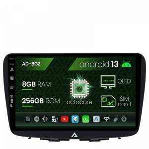 Navigatie Suzuki Baleno, Android 13, Z-Octacore , 8GB RAM , 256GB ROM, 9 Inch - AD-BGZ9008,AD-BGRKIT310