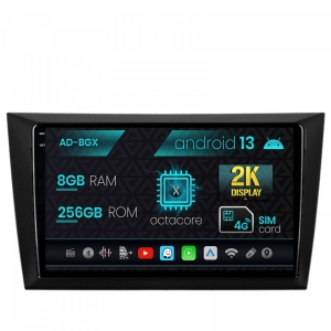 Navigatie Volkswagen Golf 6, Android 13, Z-Octacore , 8GB RAM , 256GB ROM, 9.5 Inch - AD-BGX9008,AD-BGRKIT024V2
