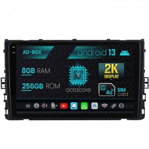 Navigatie Volkswagen T-Roc (2017-Prezent), Android 13, Z-Octacore , 8GB RAM , 256GB ROM, 9.5 Inch - AD-BGX9008,AD-BGRKIT035V2