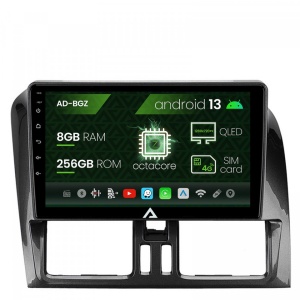 Navigatie Volvo XC60 (2008-2013), Android 13, Z-Octacore , 8GB RAM , 256GB ROM, 9 Inch - AD-BGZ9008,AD-BGRKIT400V2