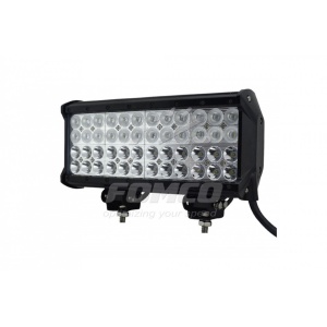 Proiector LED 30 cm 144W, 2 faze, 36 led-uri, 10000 lm, 50000 ore, alimentare 12/24V, negru