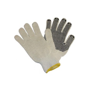 Set 2 Manusi De Lucru Fir De Bumbac Cu Palma Intarita In Puncte