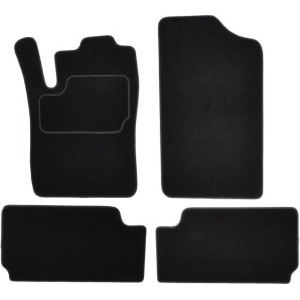 Set 4 covorase auto MAMMOOTH, Velur, pentru CITROEN XSARA PICASSO 1999-2012 VAN, Negru