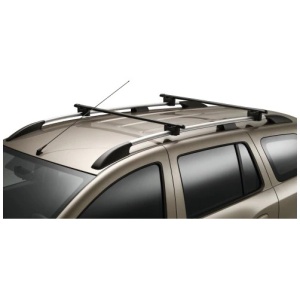 Set bare transversale,montare pe bare longitudinale, compatibile Dacia Logan MCV II dupa 2013 - Img 1