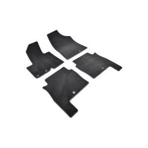 Set Covorase Auto Mocheta Hyundai Santafe Ii (Cm) (2011-)- Sisteme Fixare Inele Metalice 12Mm