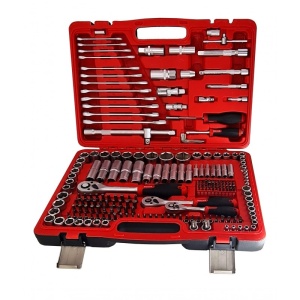 Set de scule 1/2", 3/8", 1/4" 216 piese, Master-Uni XXL