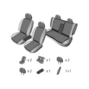 Set huse scaun auto Premium Volkswagen Passat (B5) Sedan 1996-2000