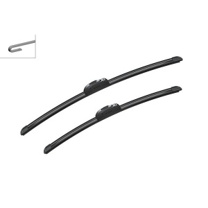 Set stergatoare Bosch AeroTwin Retrofit, pentru parbriz 55 cm si 47.5 cm, pentru prindere clasica (carlig)
