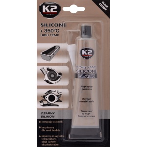SILICON NEGRU 85gr- Silicon garnituri negru 85gr.