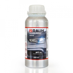 Solutie restaurare faruri cu polimer lichid RAUH - 600ml pentru Kit restaurare far