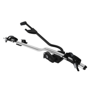 Suport bicicleta Thule ProRide 598, Argintiu/ Negru cu prindere pe bare transversale