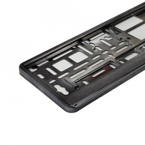 Suport Numar Inmatriculare Mega Drive Metalizat Graphite 1 Buc