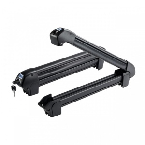 Suport pentru 6 perechi schiuri cu prindere pe bare transversale - Cruz Ski Rack Dark 6