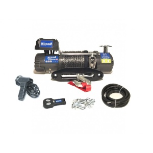 Troliu auto Husar Winch 10000Lbs 4536KG cablu de otel telecomanda cu fir si wireless