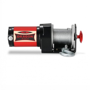 Troliu electric ATV, 2000 lb/907 kg, 10 m, DRAGON WINCH - cablu otel