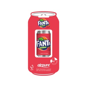 AIRPURE Odorizant auto, băutură răcoritoare 3D, căpșuni Fanta