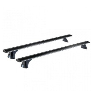 Bare transversale din aluminiu CRUZ Airo Dark pentru Seat Altea , 5 usi, model 2004-2009 cu plafon normal