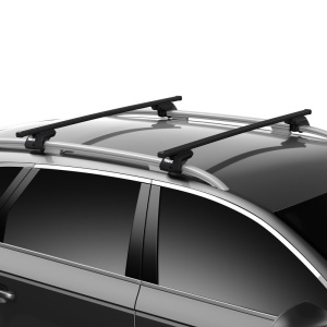 Bare transversale Thule Evo Raised Rail Squarebar dedicate pentru Mazda Tribute II 2007-2012 cu bare longitudinale inaltate - Img 11