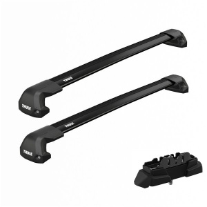 Bare transversale Thule Wingbar Edge Black dedicate pentru TOYOTA Avensis 5-dr Wagon 2009-2018 , cu puncte fixe
