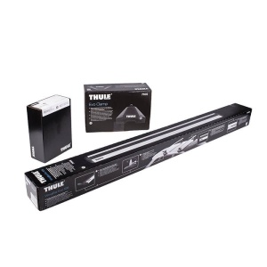 Bare transversale Thule WingBar Evo Clamp Silver dedicate pentru Dacia Logan, 4 usi, model 2004-2012 cu plafon normal - Img 7