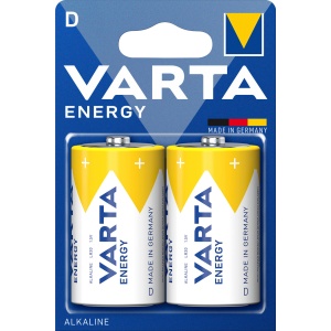 Baterie Varta Energy D 1.5V LR20 • Set 2 buc