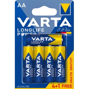 Baterie Varta LongLife Power AA Blister 5 (4+1)
