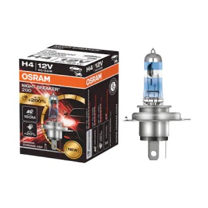 Bec 12V H4 60/55 W Night Breaker +200% Osram