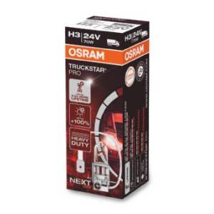 BEC CAMION 24V H3 70 W TRUCKSTAR PRO +120% NextGen OSRAM
