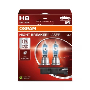 Bec Halogen Osram Night Breaker Laser H8 | 12V - PGJ19-1