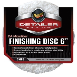 Burete Microfibra Dual Action Meguiars Finishing Disc 150 mm - 2 buc