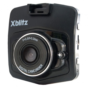 Camera auto DVR Xblitz Limited, Full HD, unghi de filmare 120Â°, WDR, senzor G, functie SOS, negru
