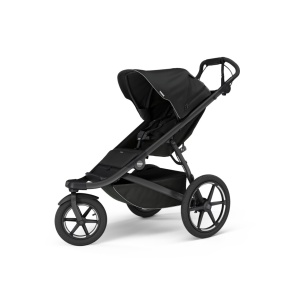 Carucior Thule Urban Glide 3 all-terrain cu catarama hamului magnetica, Black