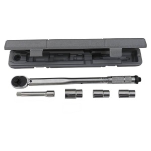 Cheie roti dinamometrica Petex, cu trei tubulare prezoane 17-19-21mm, cuplu strangere 40-210 Nm
