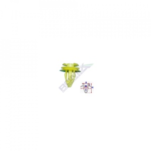 Clips Tapiterie Pentru Bmw 7.6X21.5Mm - Galben Set 10 Buc