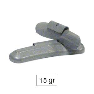 Contragreutate Cu Capsa Din Zinc 15Gr. Janta Univ.-Set 100 Buc