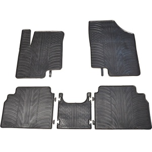 Covorase cauciuc Kia Venga 11/2009- Hyundai ix20 9/2010- , Gledring , 5 buc.