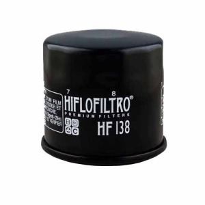 Filtru Ulei Hiflofiltro HF138 - Aprilia RSV4; Kawasaki KLV1000; Suzuki GSF600/650/1200/1250, GSR600/750, GSX-R600/750/1000/1300, DL650/1000,